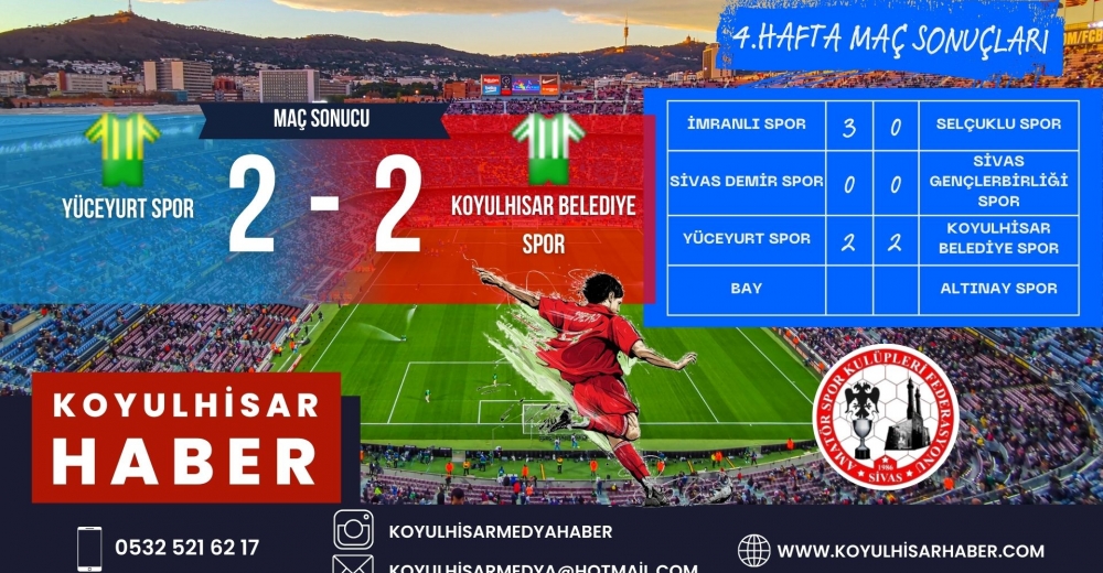 BELEDİYE SPOR BERABERE KALDI