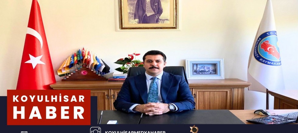 KOYULHİSAR'IN YENİ KAYMAKAMI  YUNUS EMRE YILDIZ OLDU