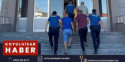 KOYULHİSAR'DA 27 GÖÇMEN KAÇAKÇILIĞI OPERASYONU